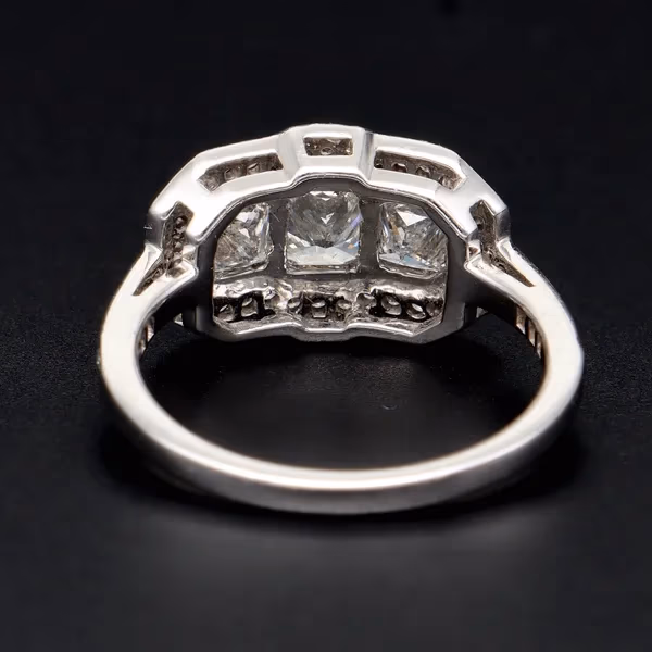 Vintage Style Cluster Ring