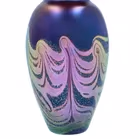 Okra Iridescent Vase