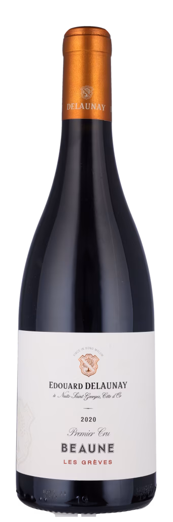 BEAUNE 1ER CRU LES GREVES ROUGE AOC Edouard Delaunay
