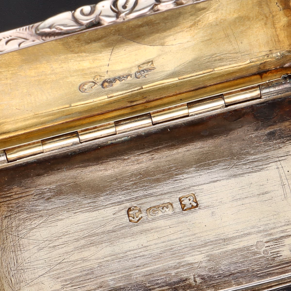 19th Century Silver Snuff Box