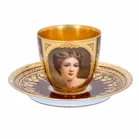 19th Century Vienna Cup and Saucer