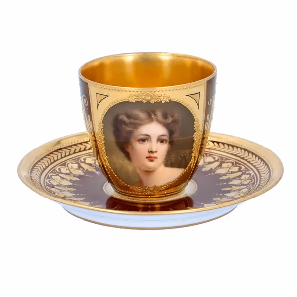 19th Century Vienna Cup and Saucer