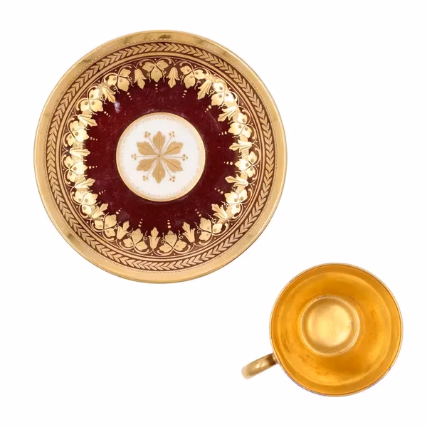 19th Century Vienna Cup and Saucer