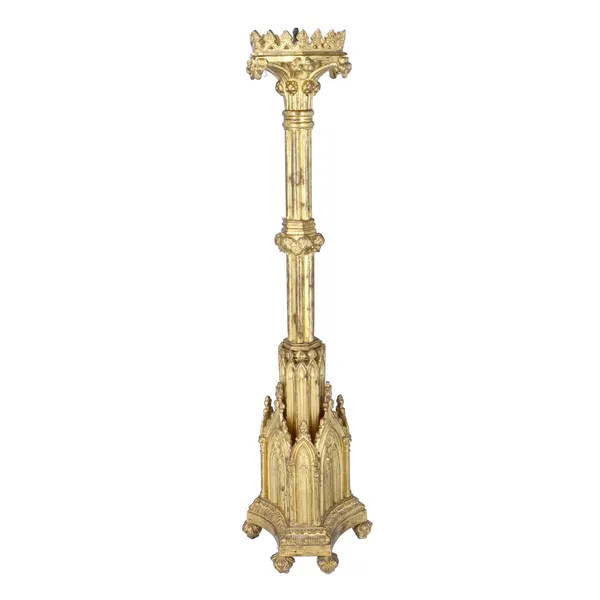 Antique French Altar Pricket Candlestick