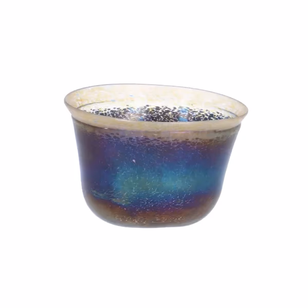 Vintage Kosta Boda Art Glass Volcano Bowl