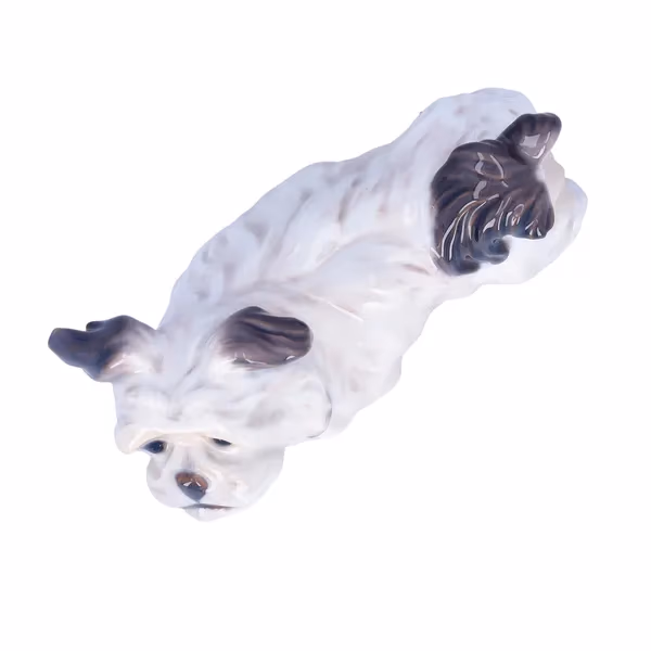 Dahl Jensen Belgian Griffon Dog Figurine