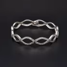 14ct Gold Diamond Bracelet