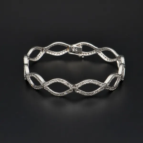 14ct Gold Diamond Bracelet