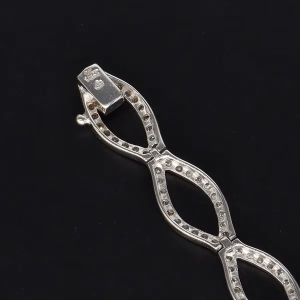 14ct Gold Diamond Bracelet