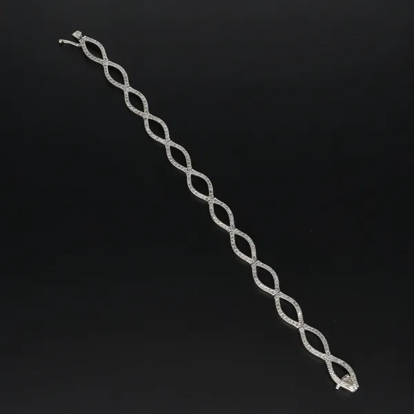 14ct Gold Diamond Bracelet