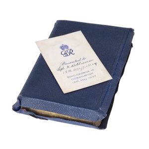 George VI Coronation Boys Brigade Bible