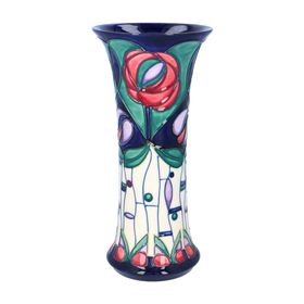 10 “MoorCroft” Vase By Rachel Bishop
