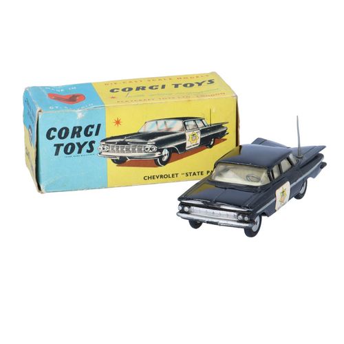 Corgi 223 Chevrolet State Patrol Car image-1