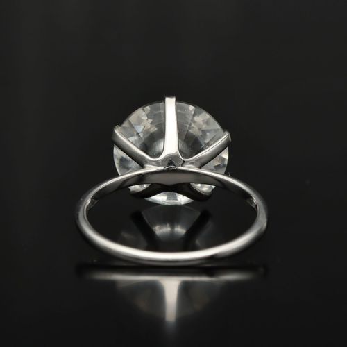 Gold Rock Crystal Ring image-5
