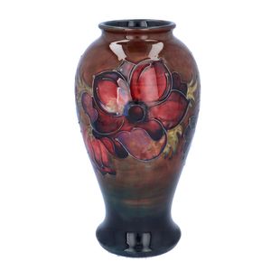 Moorcroft Flambé Anemone Vase