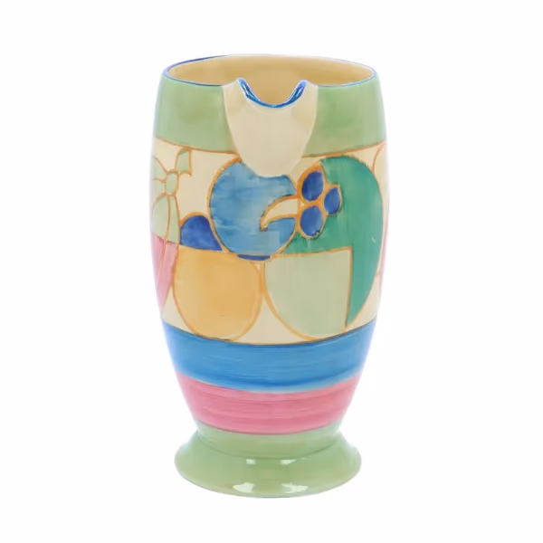 Clarice Cliff Pastel Melon Large Athens Jug