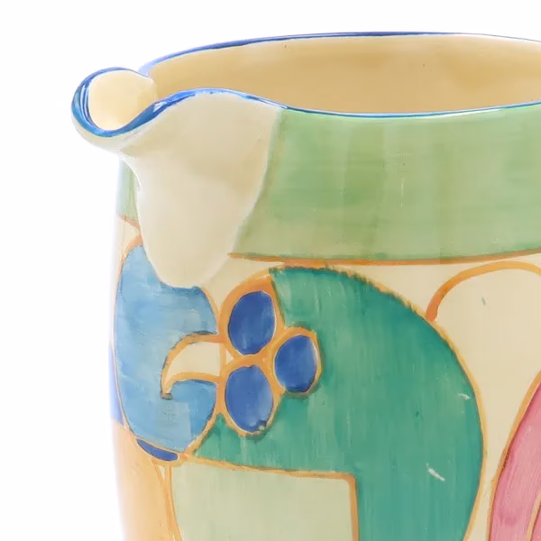 Clarice Cliff Pastel Melon Large Athens Jug