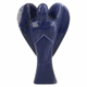 Blauwe kwarts engel 138 mm - 360° presentation