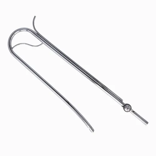 Very Rare Solid Silver Boxed Wine Decanter Siphon Antique Silver