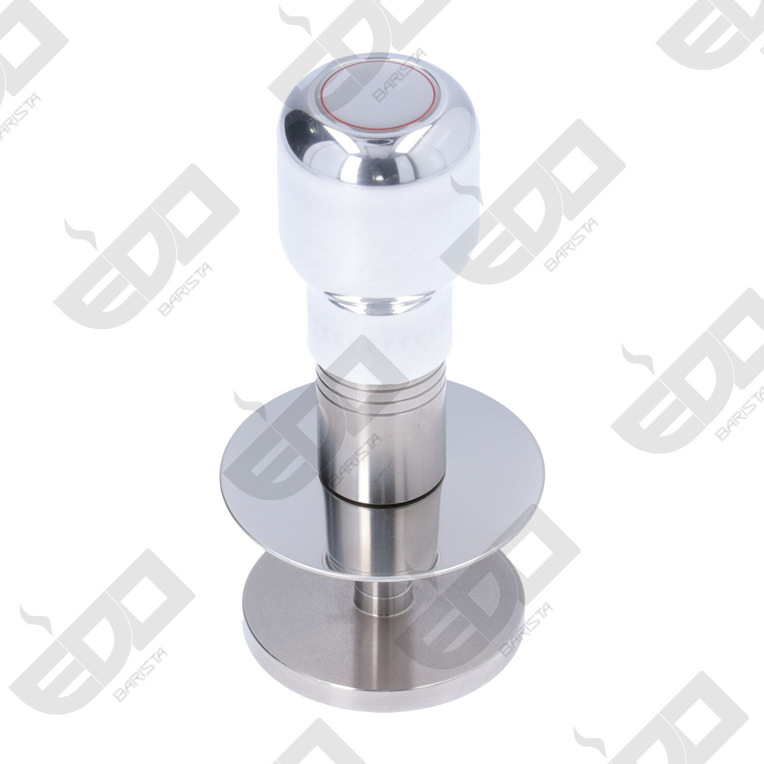 Fdit Pressino per caffè in Acciaio Inox con Tamper per caffè Espresso con  Base Piatta Diametro 51mm