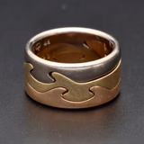Georg Jensen Fusion Puzzle Ring