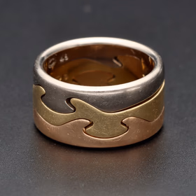 Georg Jensen Fusion Puzzle Ring