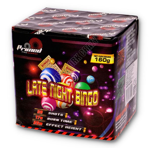 Late Night Bingo by Primed Pyrotechnics