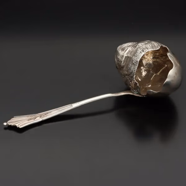 Rare Edwardian Chick Sugar Sifter