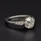 Platinum 1.46ct Diamond Ring