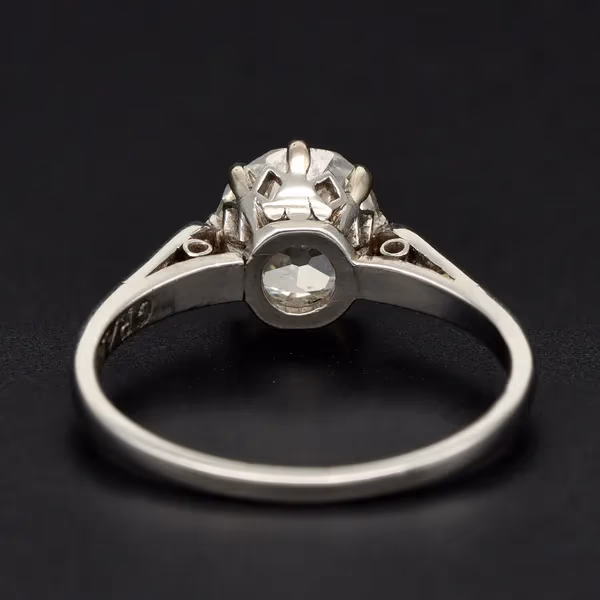 Platinum 1.46ct Diamond Ring