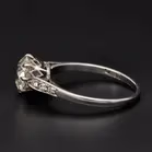 Platinum 1.46ct Diamond Ring