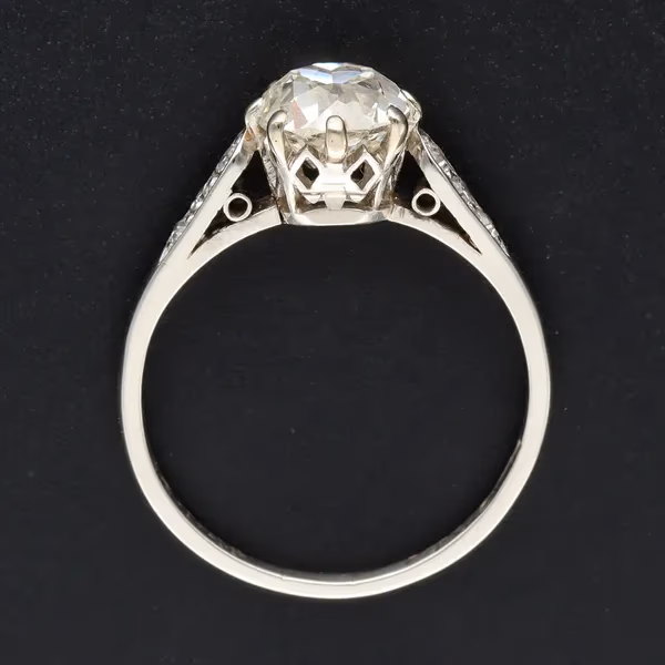 Platinum 1.46ct Diamond Ring