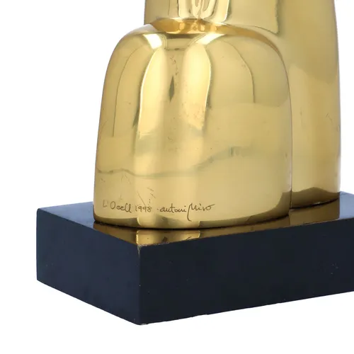 Antoni Miro L’Ocell Gilt Bronze Sculpture image-4