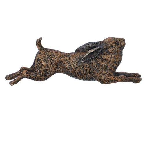 Franz Bergmann Cold Painted Bronze Hare image-3