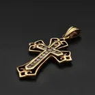 Retro Gold 0.25ct Diamond Cross