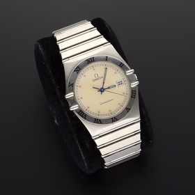 Omega Gents Constellation Stainless Steel Wristwatch