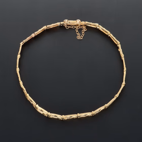 Vintage 14ct Yellow Gold Detailed Bracelet