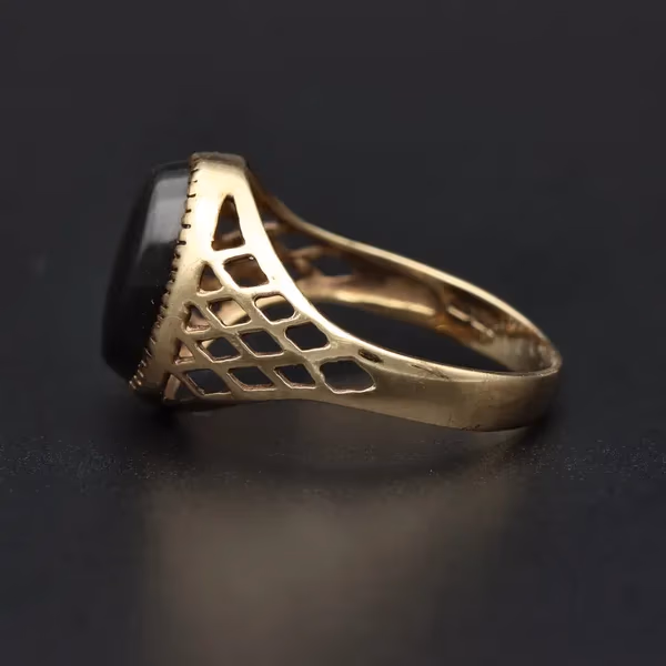 9ct Gold Onyx Signet Ring
