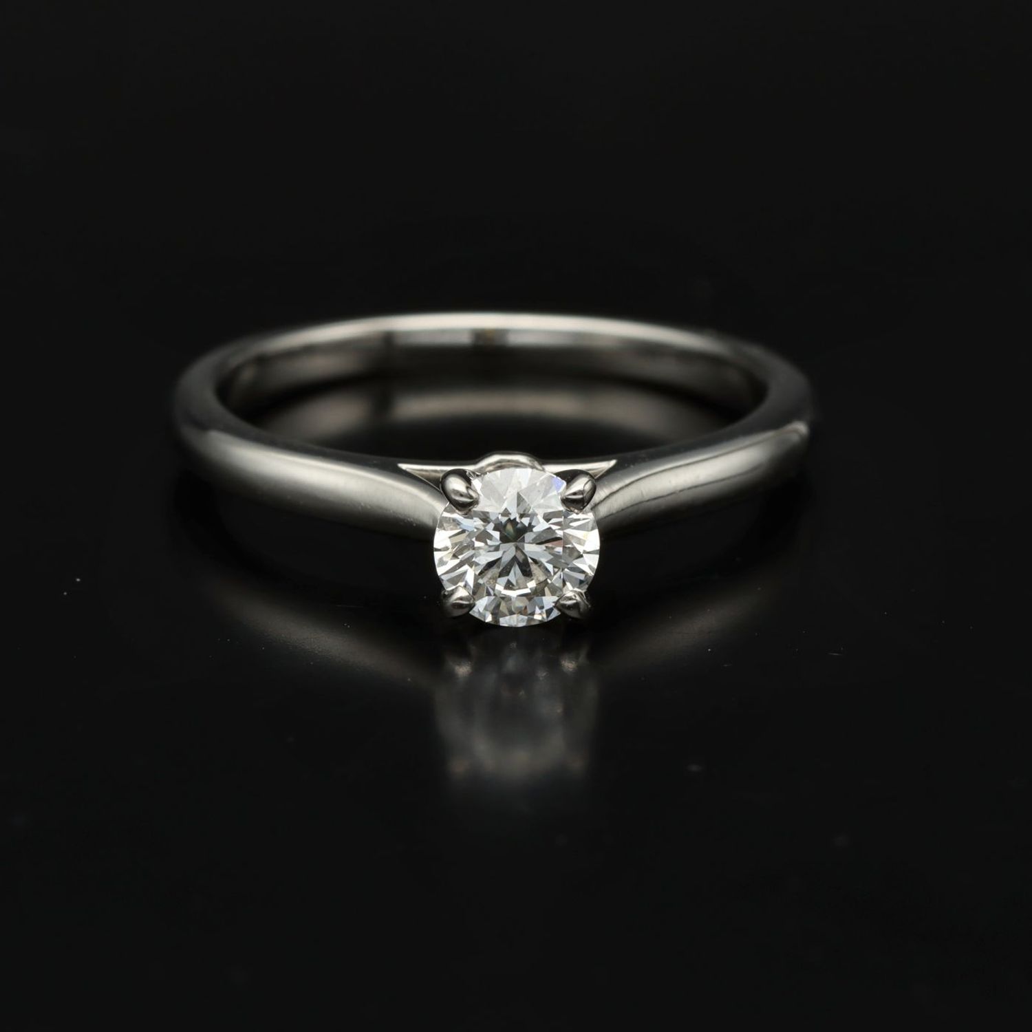 Cartier black best sale diamond ring