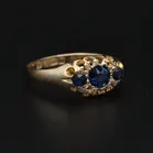 18ct Yellow Gold Sapphire Ring
