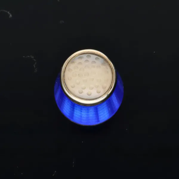 Boxed Norwegian Enamel and Silver Gilt Thimble