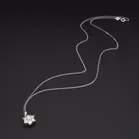 18ct White Gold Diamond Pendant