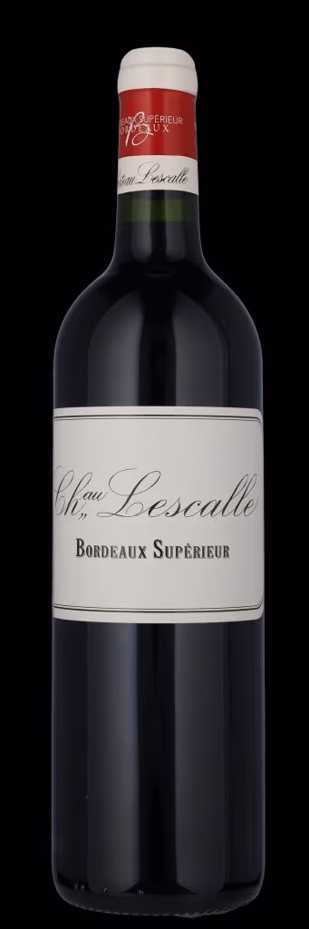 CHATEAU LESCALLE Bordeaux Supérieur, trækasse