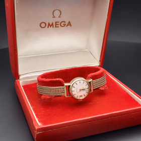 OMEGA Ladymatic 9ct Yellow Gold Cocktail Watch