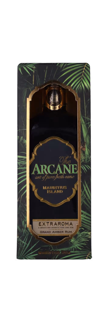 ARCANE EXTRAROMA 40% Grand Amber Mauritius Island Spiribam SAS Gift Box