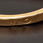 18ct Gold French Diamond Ring