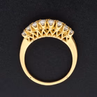18ct Gold French Diamond Ring