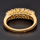 18ct Gold French Diamond Ring
