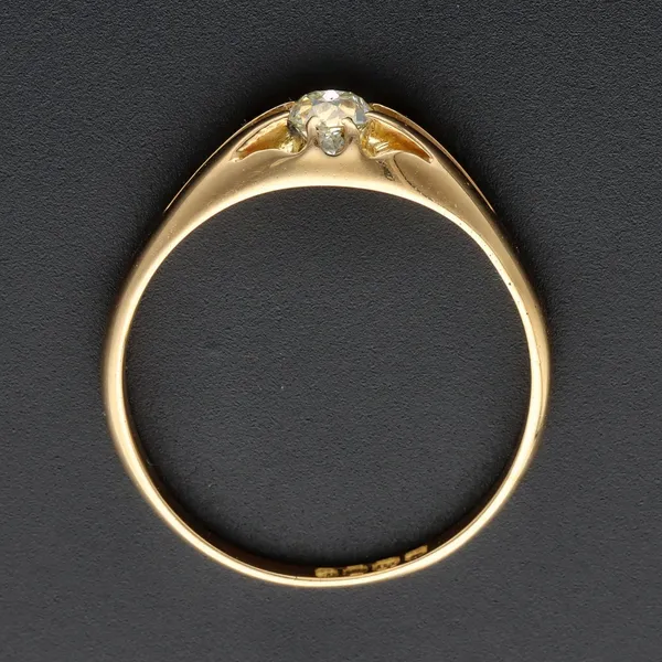 18ct Yellow Gold 0.50ct Diamond Ring