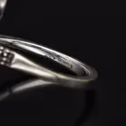Gold Black Diamond Ring.